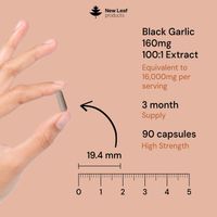 New Leaf Black Garlic Capsules